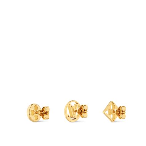 louis vuitton lock me earrings|Crazy in Lock Earrings Set S00 .